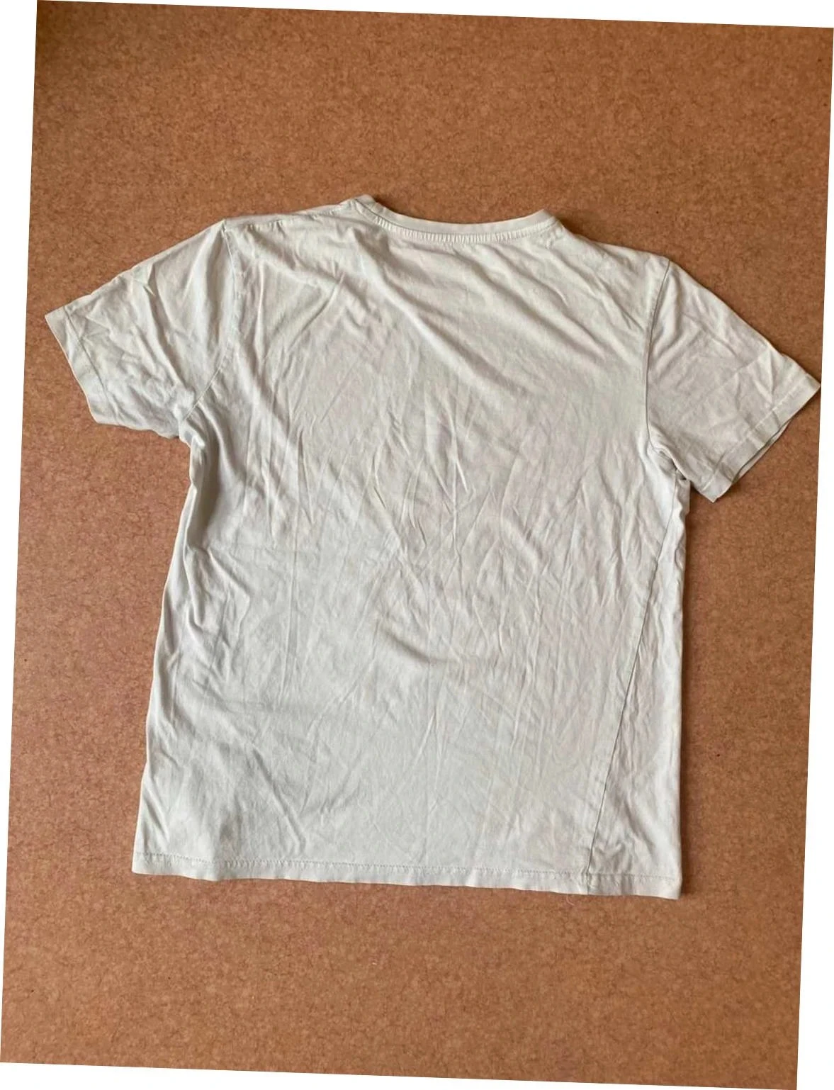 T-shirt blanc Gemo imprimé taille 16 ans – photo 2